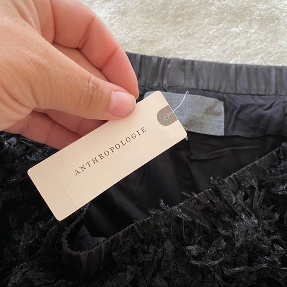 Anthropologie Chantal Feathered Maxi Skirt - Picture 5 of 12